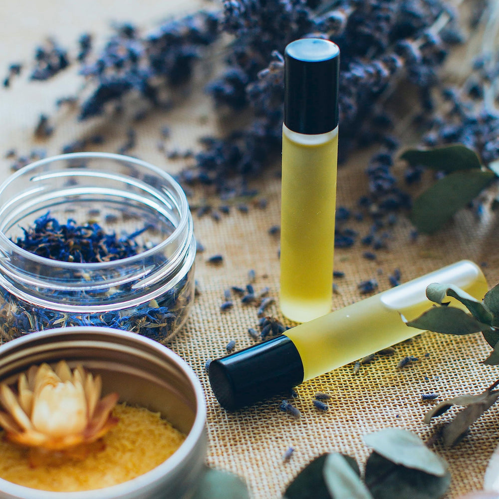 Eclectic Lady Lemon Verbena Perfume Oil roll-on application for daily scent layering.