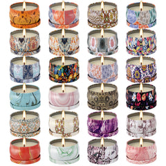 ECLHTLNY 8-hour burn time candles extend quiet evenings with steady illumination.