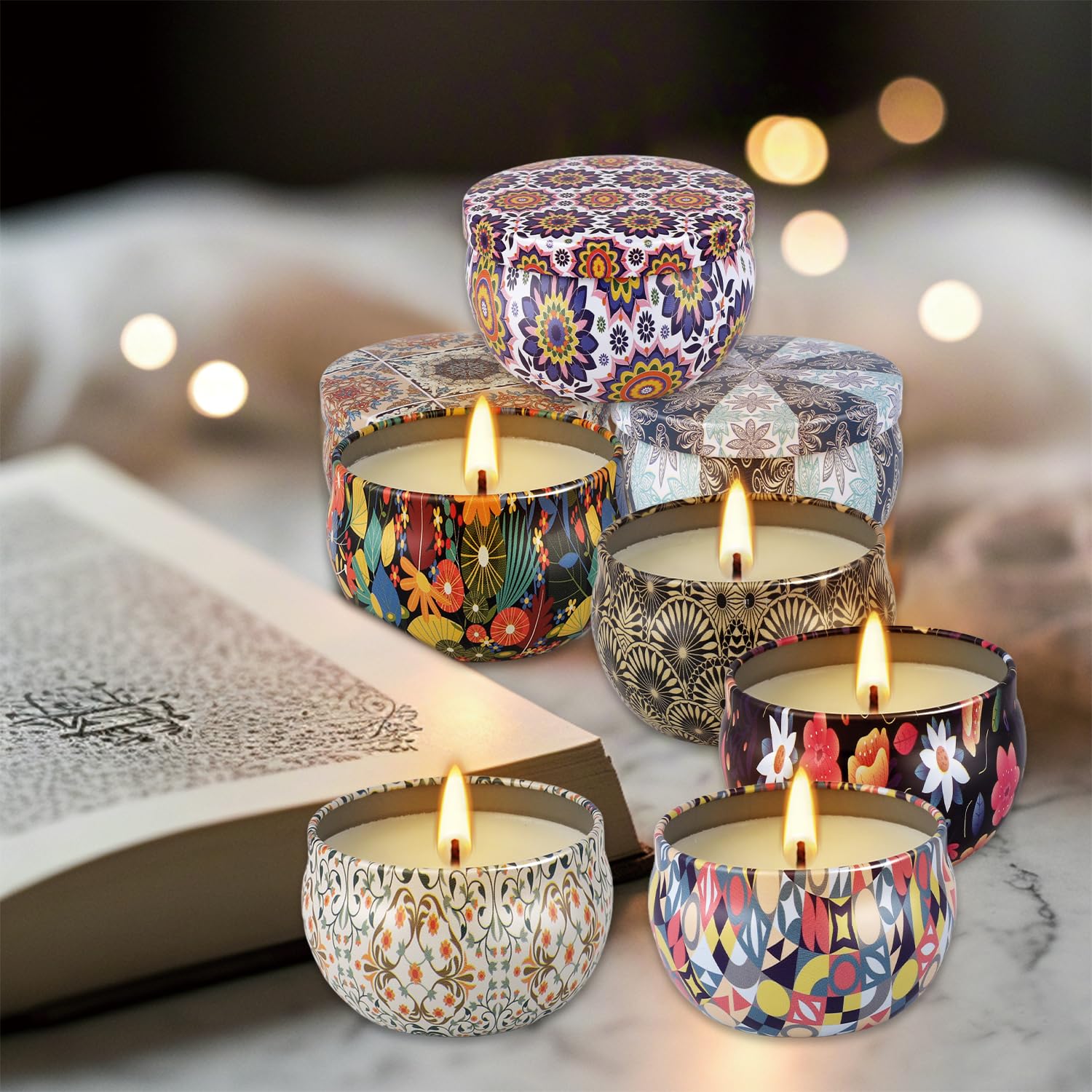 ECLHTLNY festival and birthday gift candles create thoughtful celebrations.