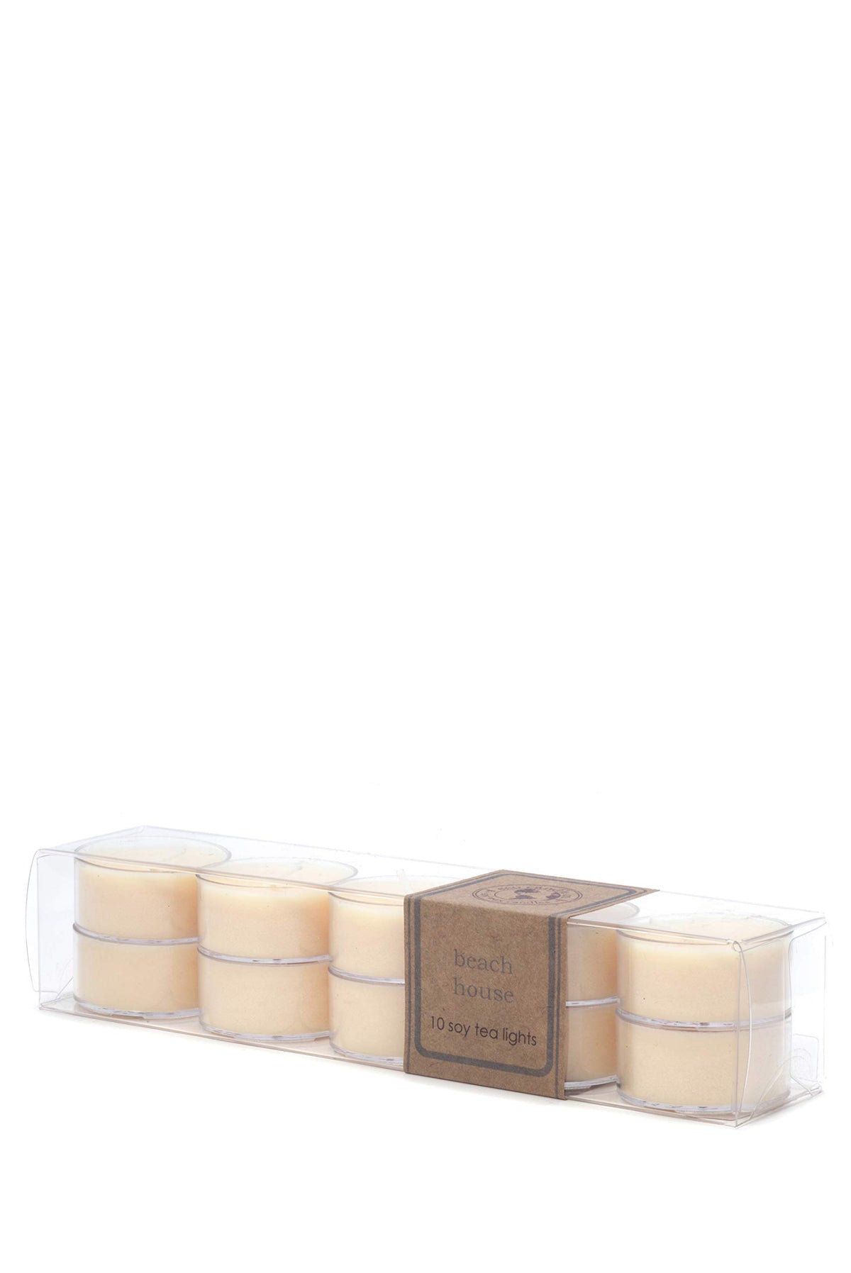 Eco Candle Co tea light cups offer a clean-burning ambiance for small spaces