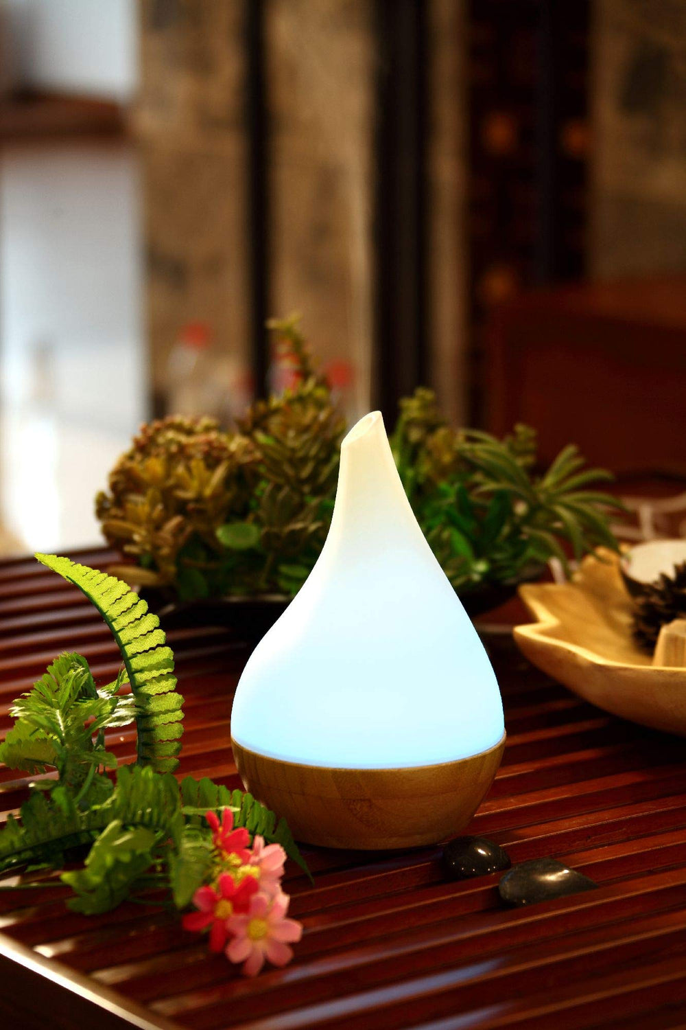EcoGecko diffuser 80ml bowl supports up to 300 sq ft