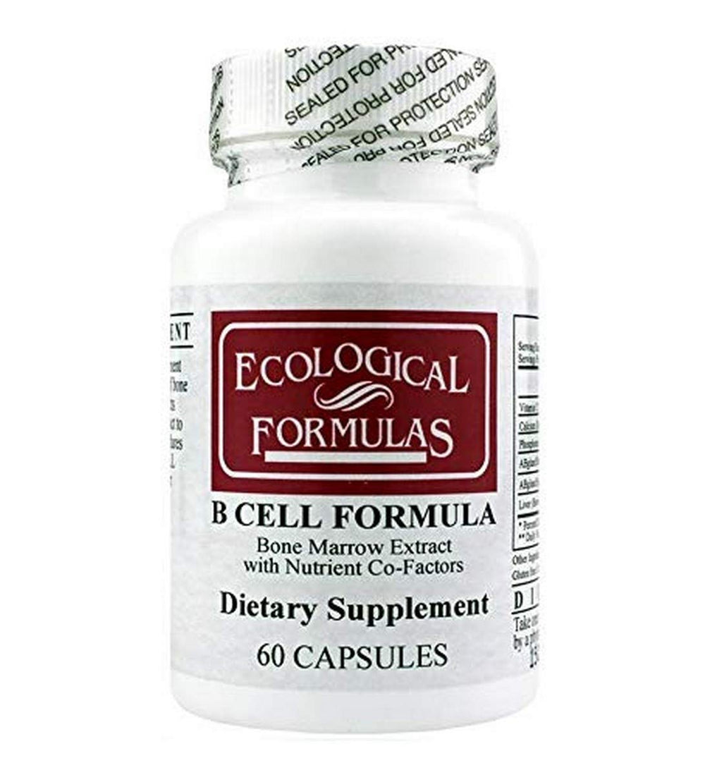 Ecological Formulas B Cell Formula bottle for immune support and daily wellness.