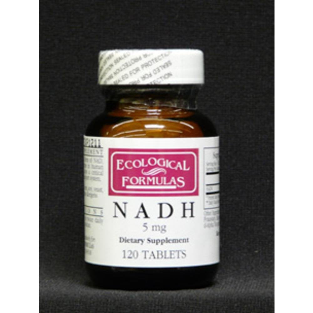 Ecological Formulas NADH tablet bottle supports daily wellness with convenient dosing.