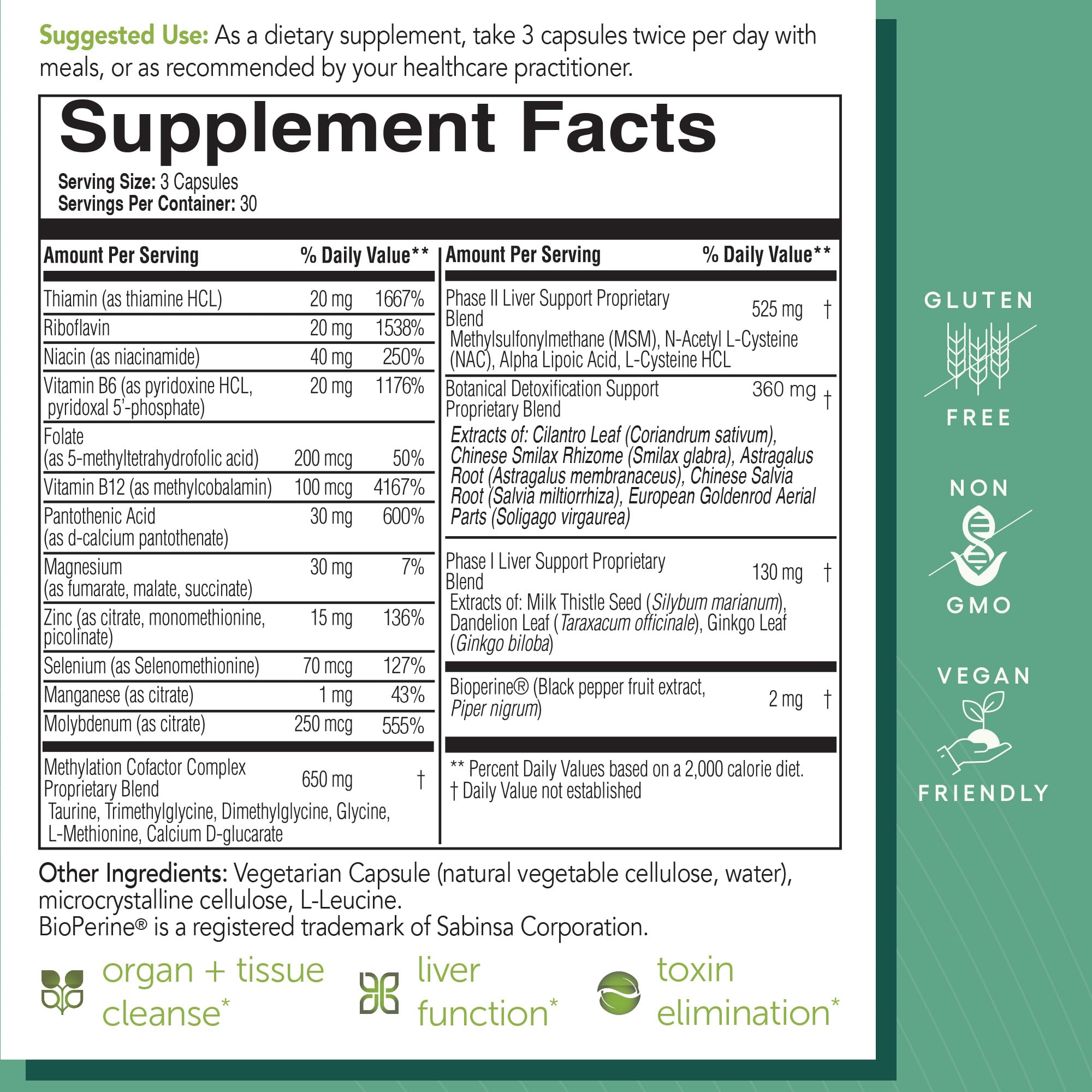 EcoNugenics ecoDetox milk thistle image emphasizes liver wellness.