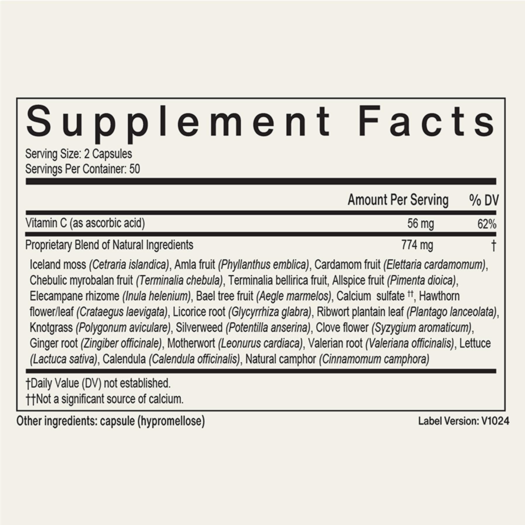 EcoNugenics Padma Active vitamin C capsules visual emphasizes immune support