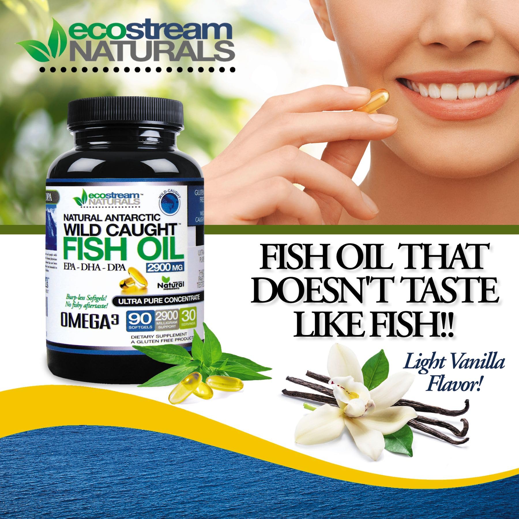 ecostream Naturals eco-friendly packaging closeup