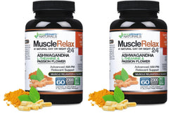 ecostream naturals relaxant bottle-label close-up shows ingredients for informed use