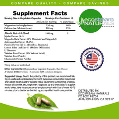 ecostream naturals relaxant night-routine scene suggests restful evenings
