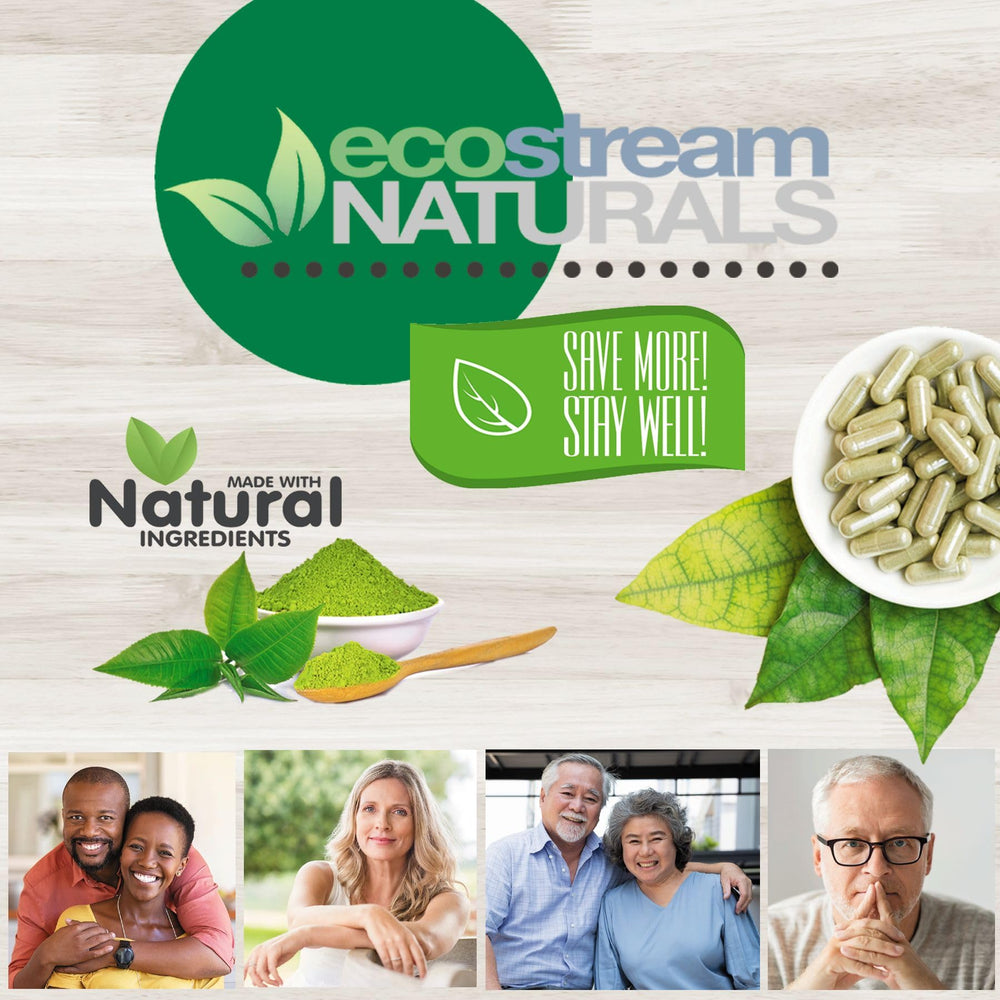 ecostream naturals relaxant pack-of-2 label-side view highlights product sizing
