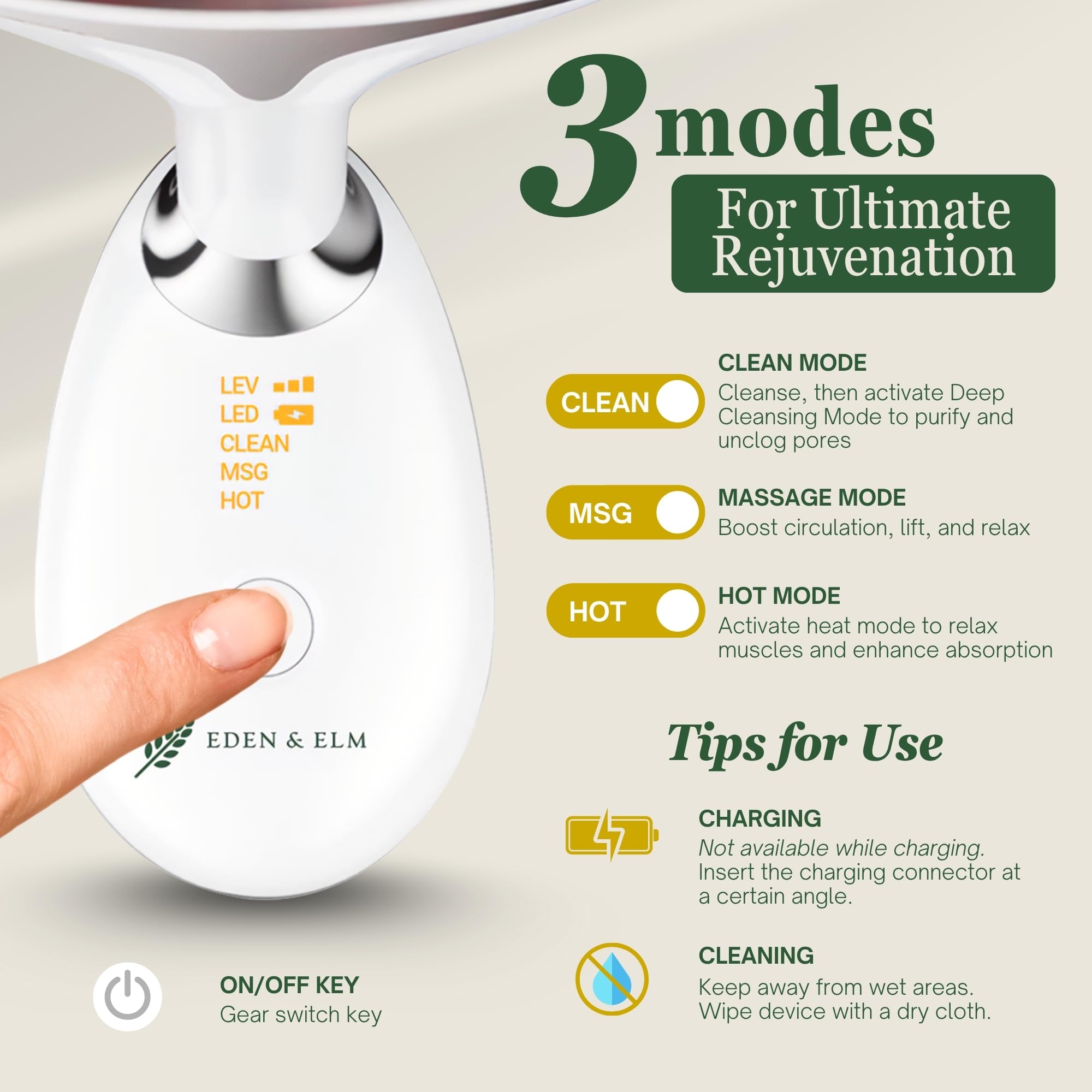Eden and Elm versatile full body device for arms chest and legs.