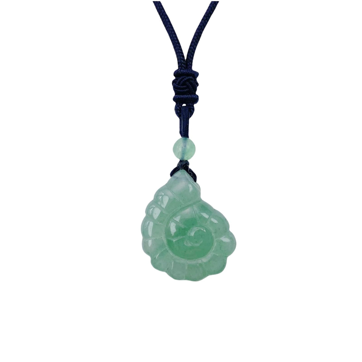 edens-call crystal-conch-shell-necklace showcases a polished conch pendant for coastal charm.