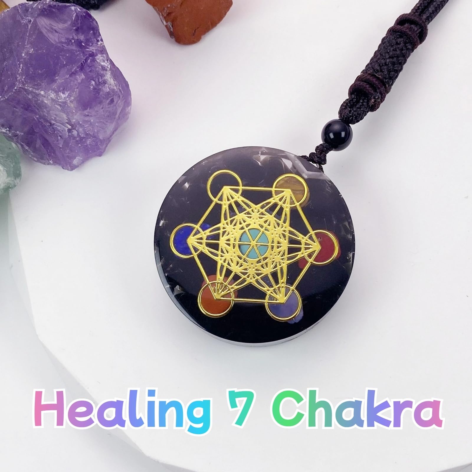 EDEN'S CALL seven chakra stones align with body chakras for calm energy