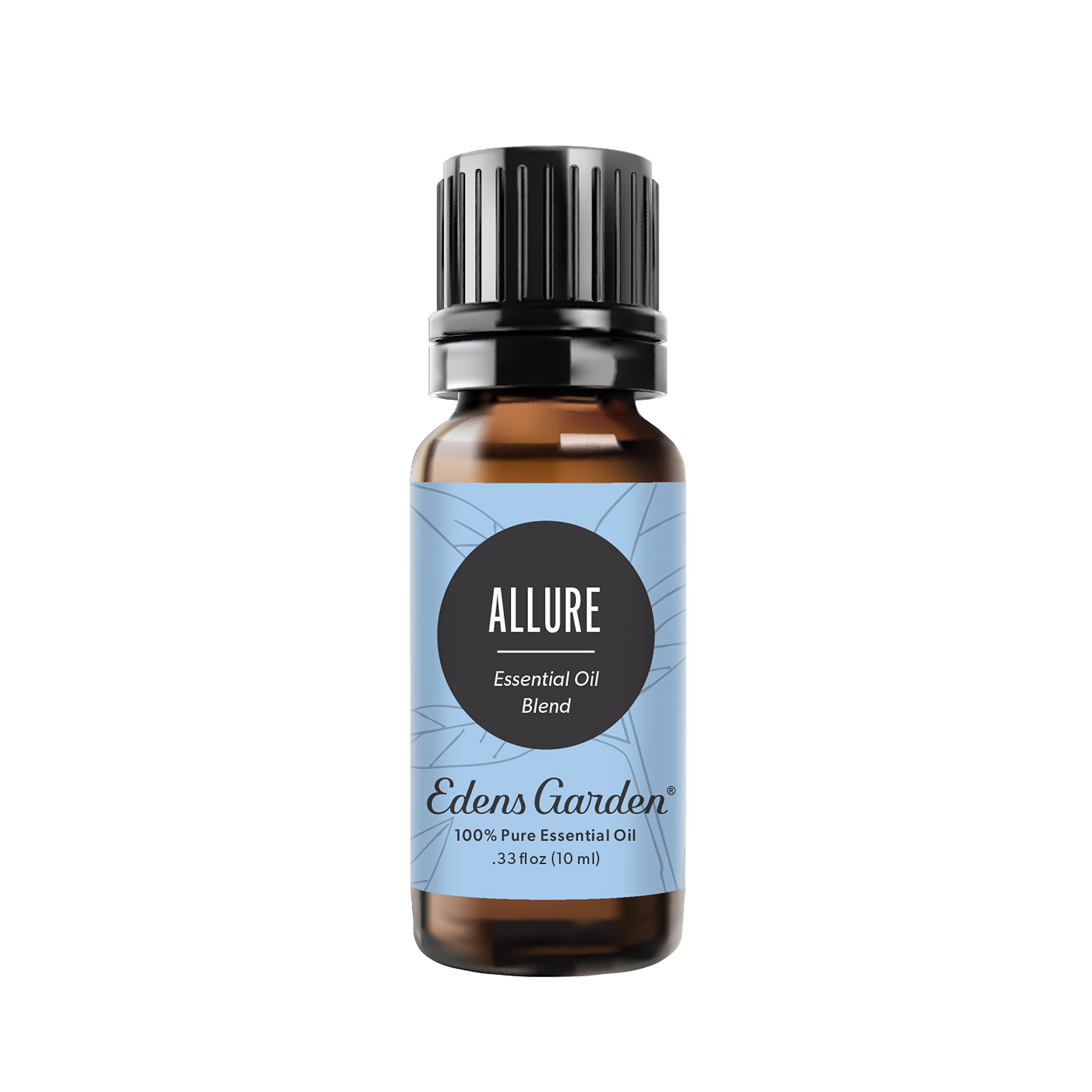 Edens Garden Allure bottle closeup for premium diffusion and mood enhancement.