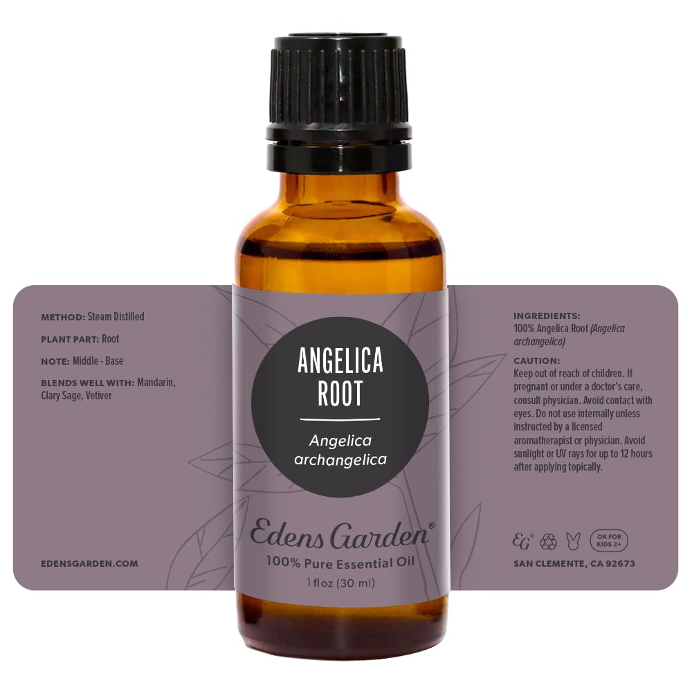 GC-MS report availability for Edens Garden Angelica Root essential oil