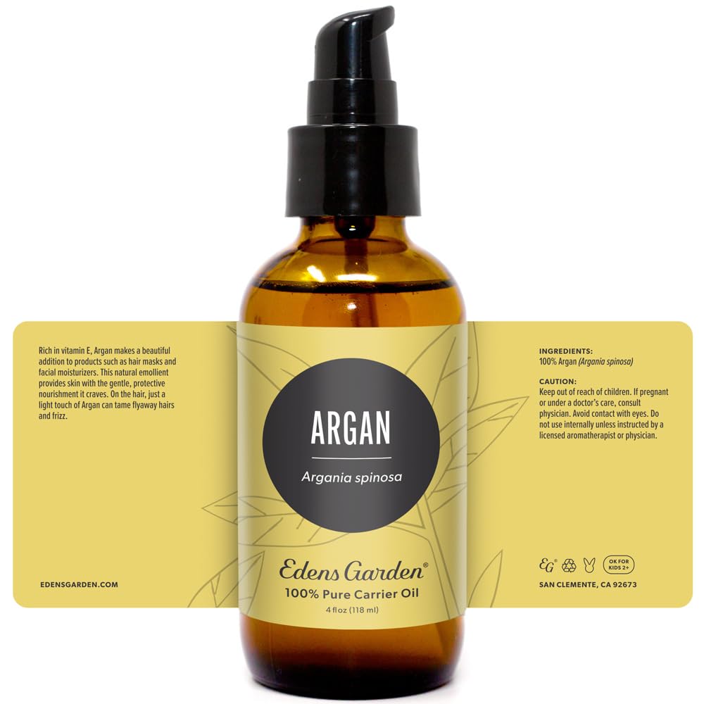 Edens Garden Argan Oil featured in daily skincare routine
