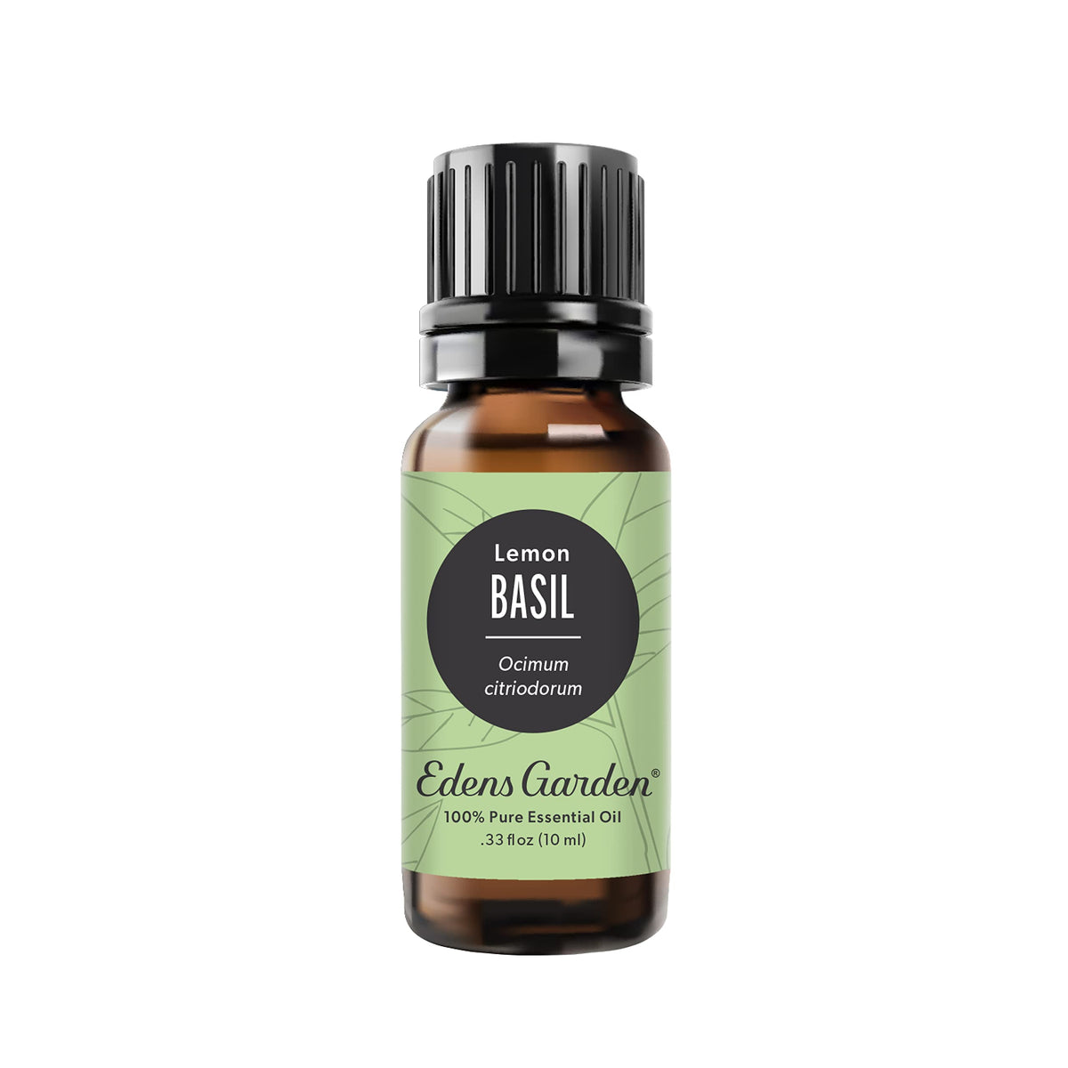 Edens Garden Basil-Lemon bottle for diffusion with a bright citrus-herb aroma.