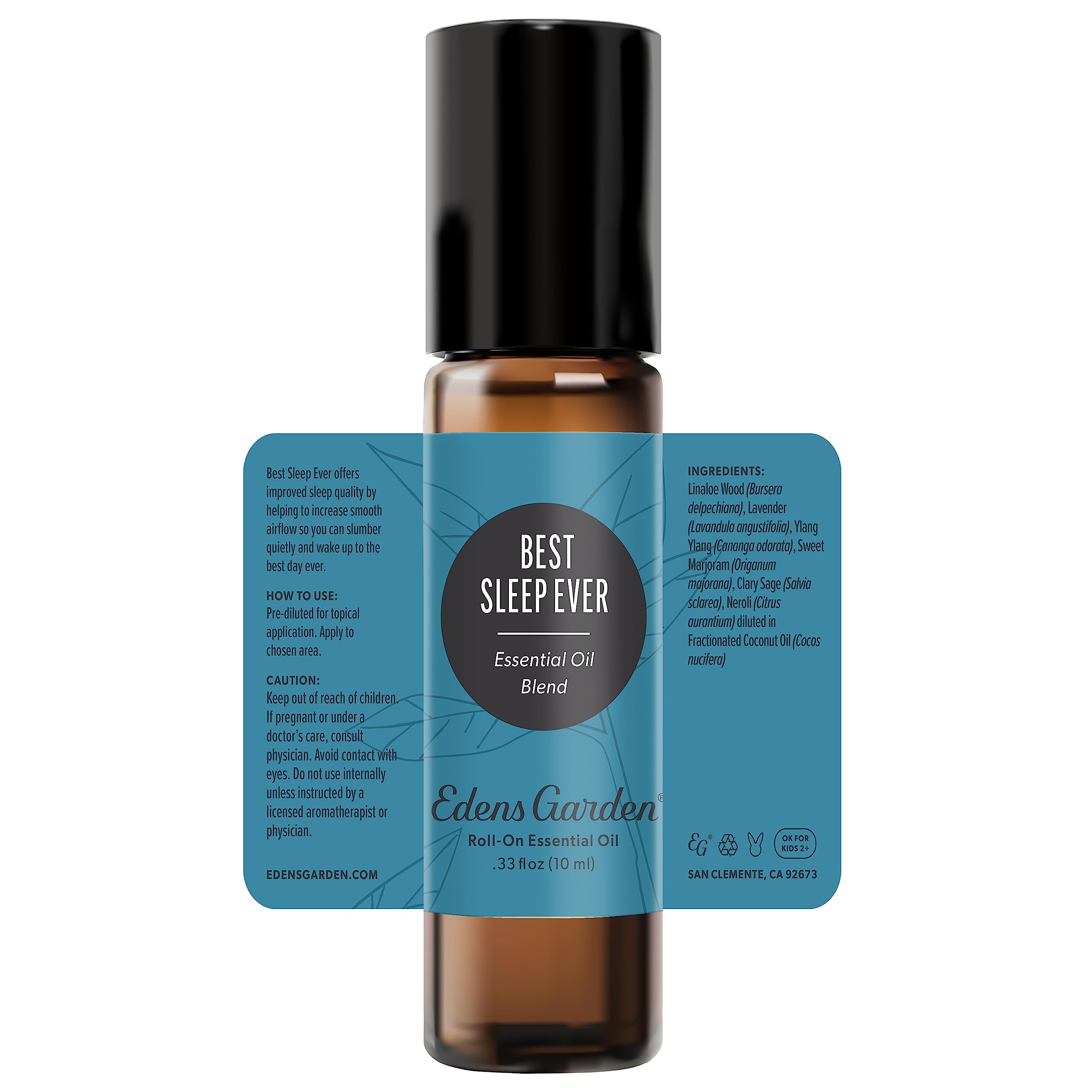 Bedroom scene with Edens Garden Best Sleep Ever creating a calming nighttime ritual