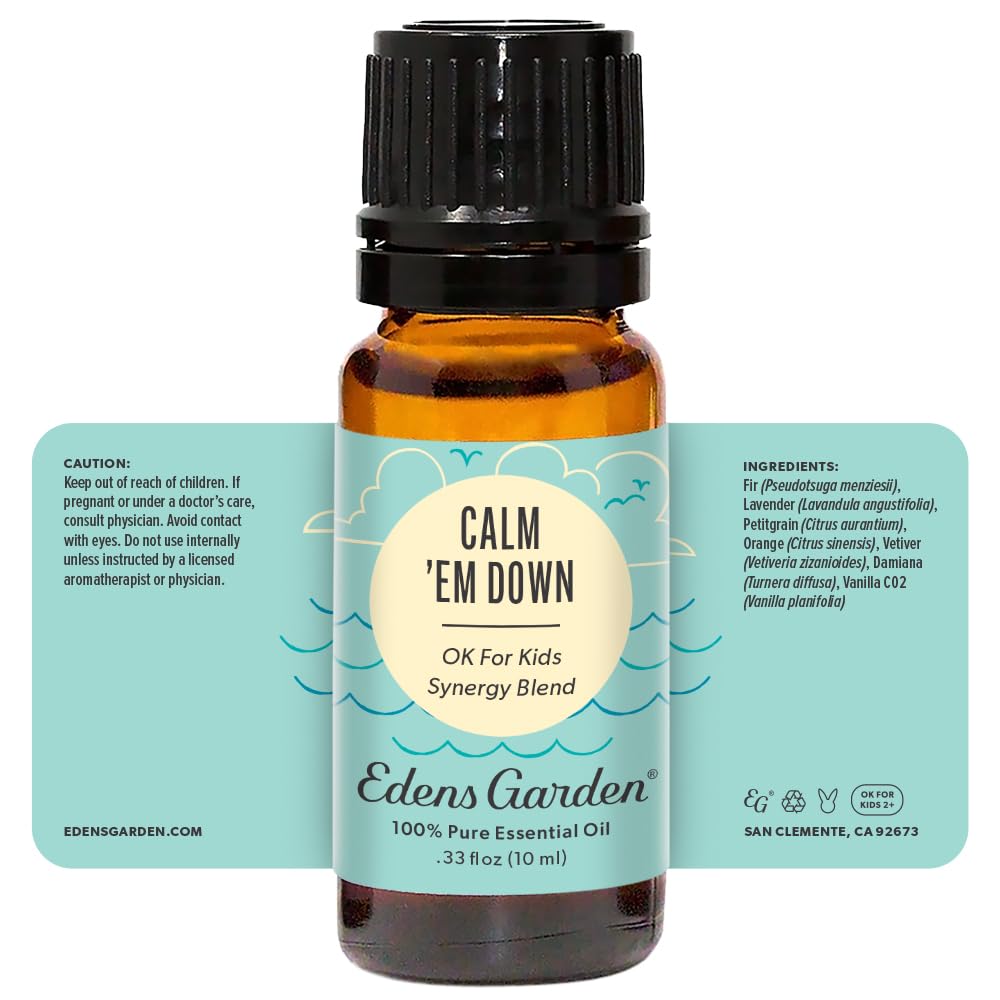 Travel-friendly Calm Em Down bottle for soothing on the go
