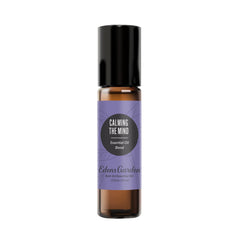 Edens Garden Calming The Mind bottle closeup for soothing aromatherapy on the go