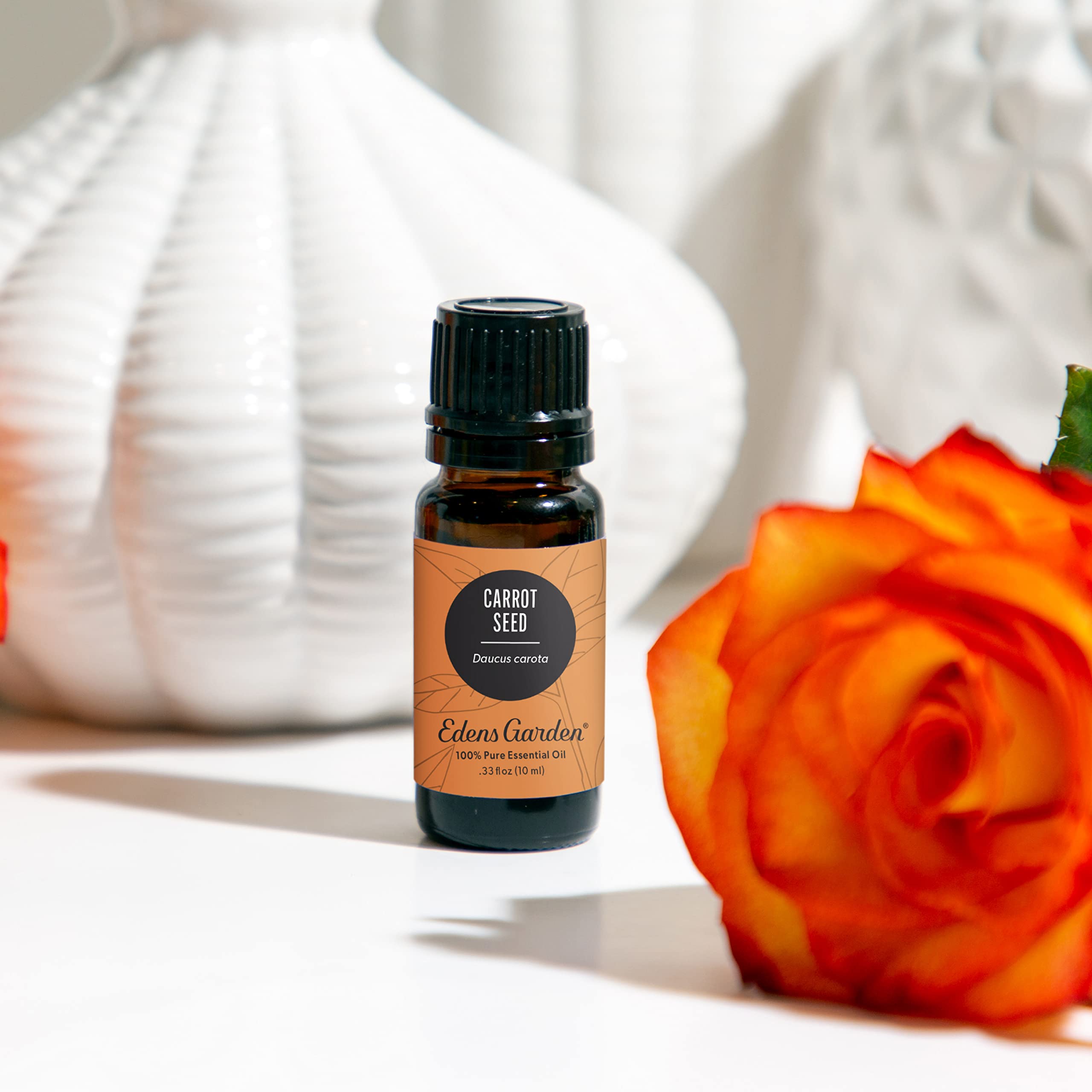 Edens Garden carrot seed oil diffuser setup for calming scent experiences