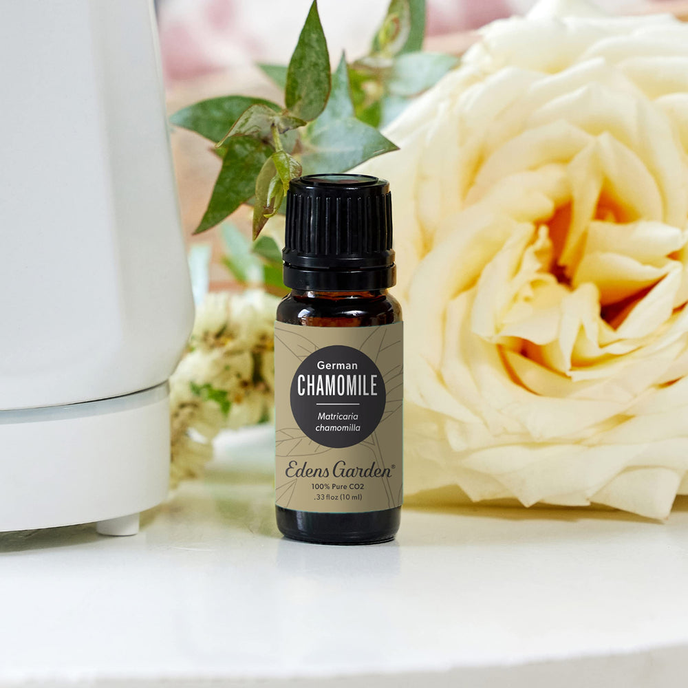 Edens Garden Chamomile CO2 diffuser releasing a calming scent.