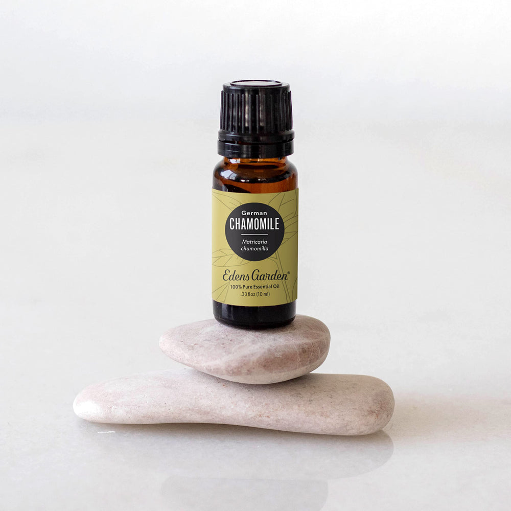 Edens Garden Chamomile diffuser setup releasing a gentle floral aroma.