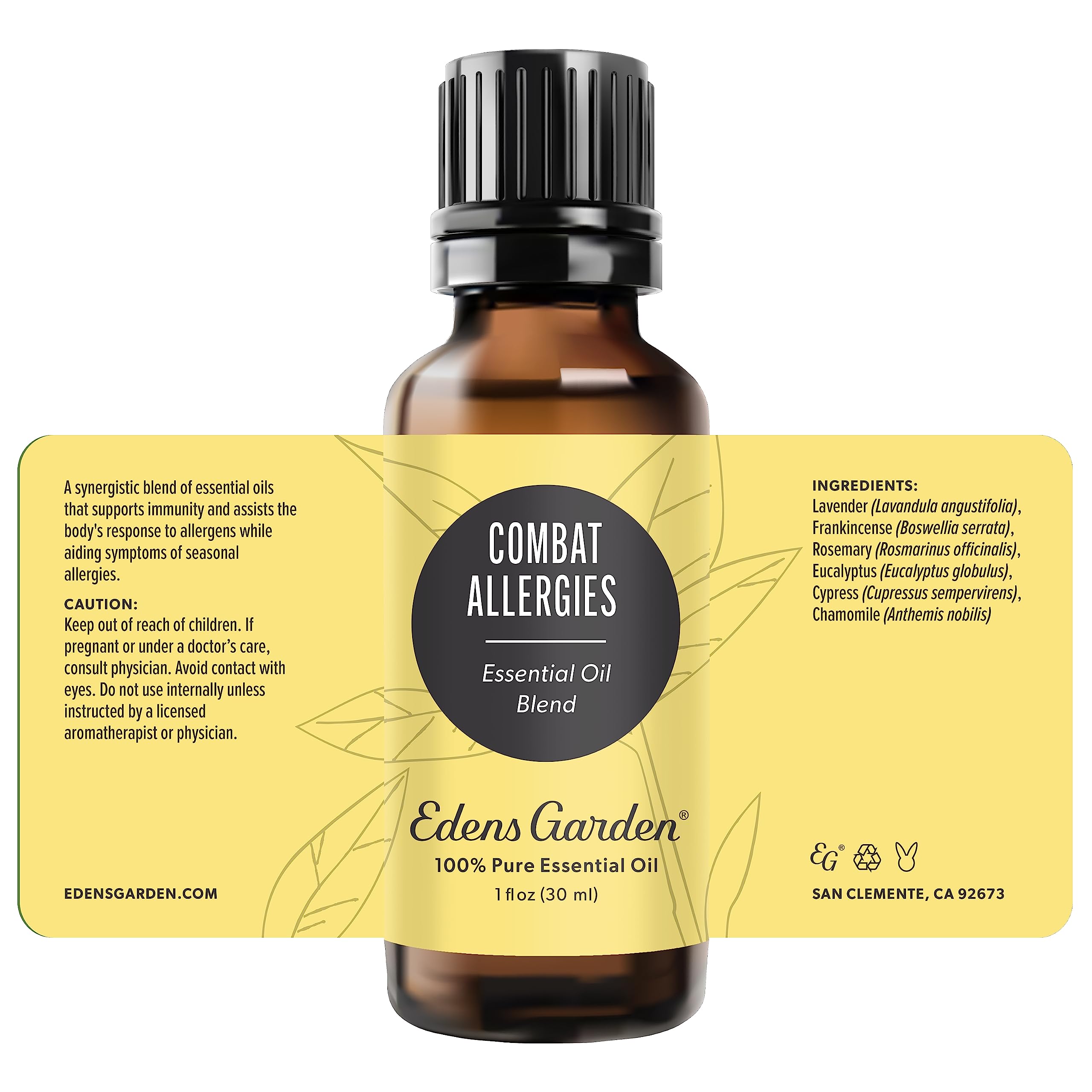 Edens Garden Combat Allergies wellness ritual supports a calm, focused day.