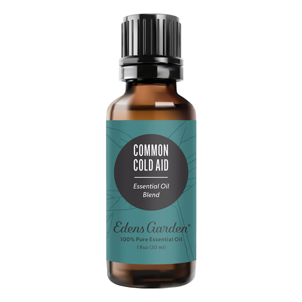 Edens Garden Common Cold Aid bottle for uplifting mood and respiratory support.