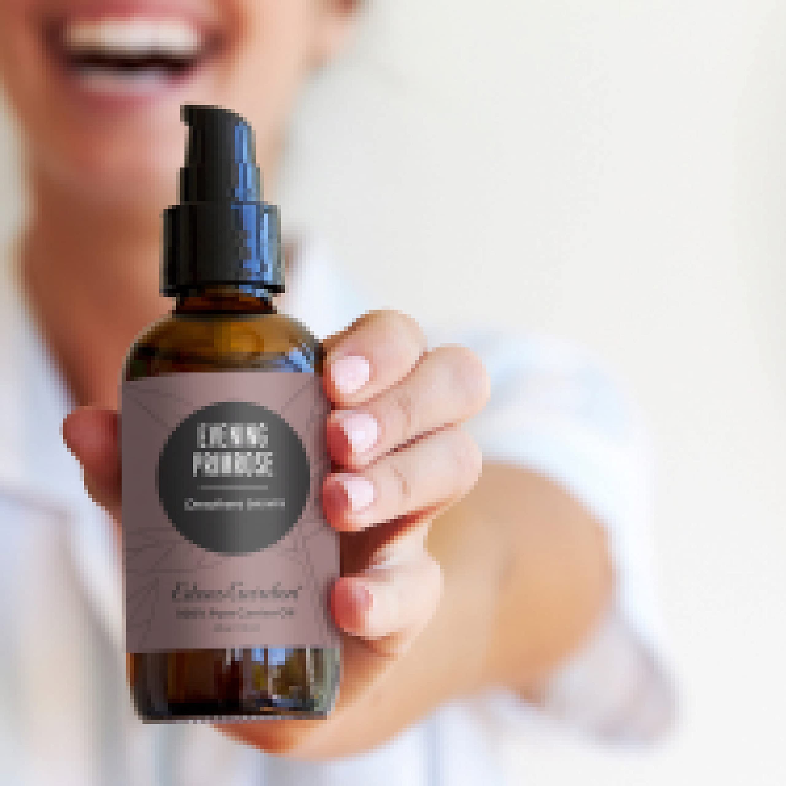 Edens Garden Evening Primrose Oil amber bottle highlights premium cold-pressed oil
