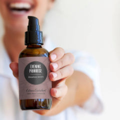 Edens Garden Evening Primrose Oil amber bottle highlights premium cold-pressed oil