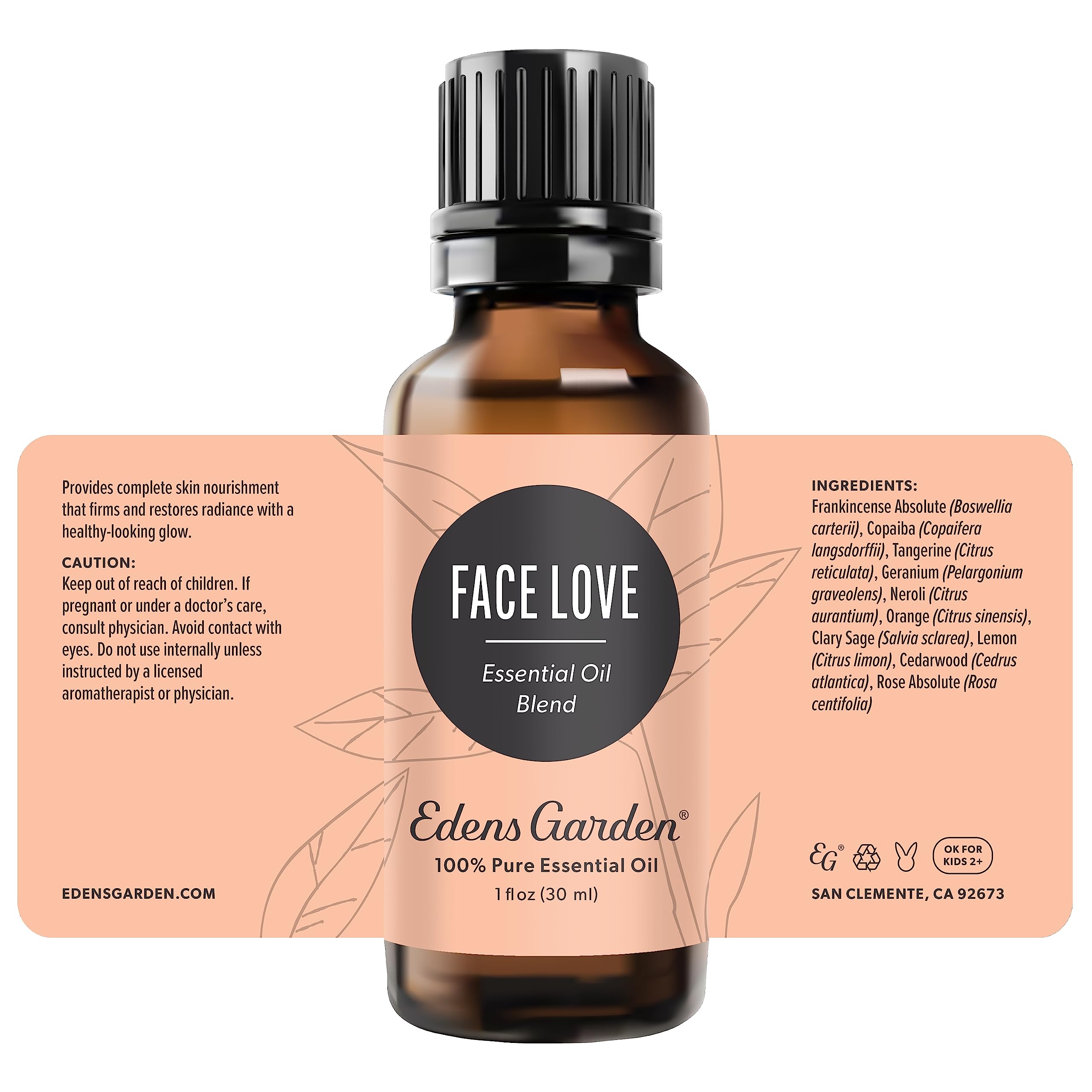 Edens Garden Face Love skincare routine guidance for radiant skin
