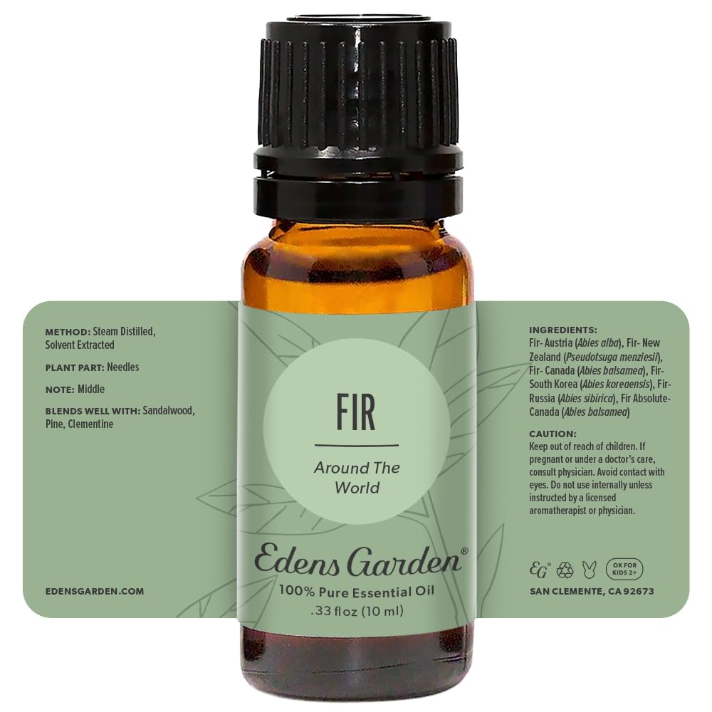 Edens Garden Fir Around The World oil for DIY aromatherapy routines