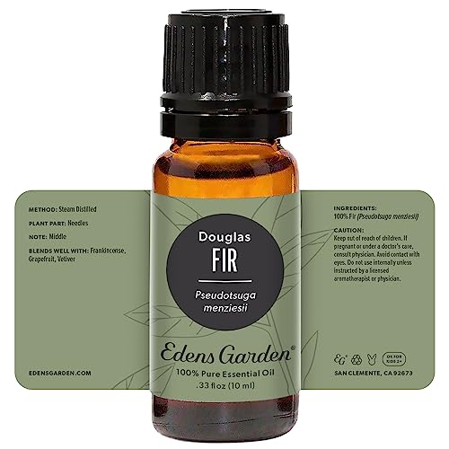 Edens Garden Fir-Douglas oil with candles for cozy aromatics