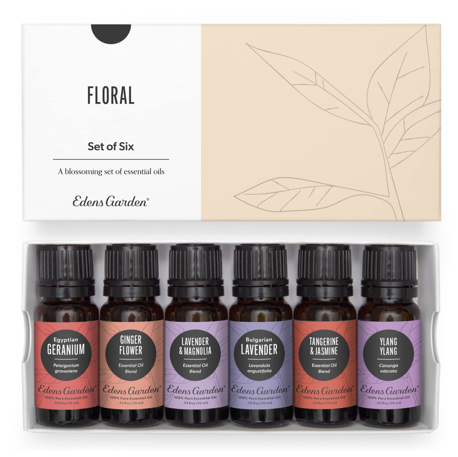 Edens Garden Geranium-Egyptian bottle for calming diffuser sessions.