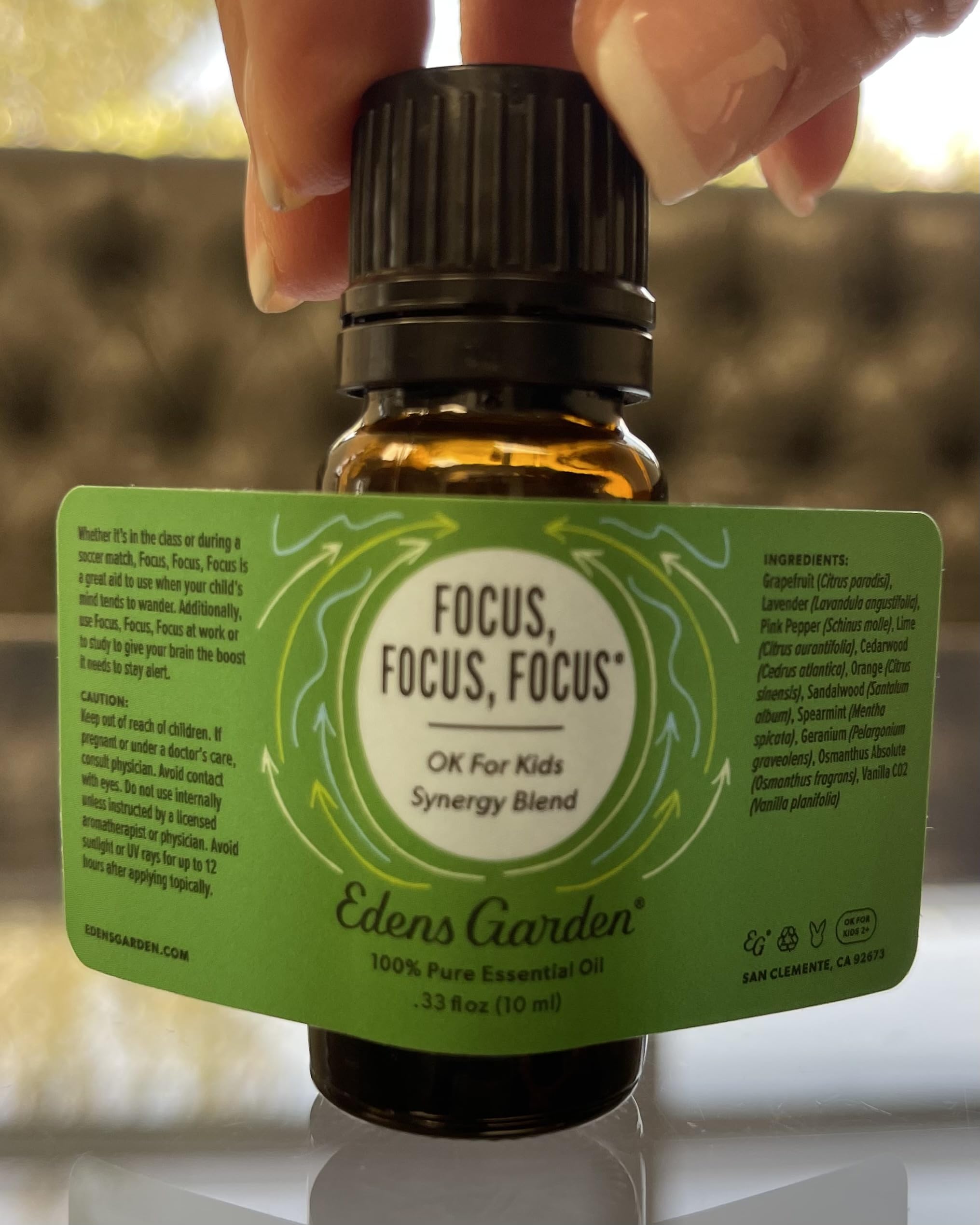 Edens Garden Focus bath or spa self-care idea