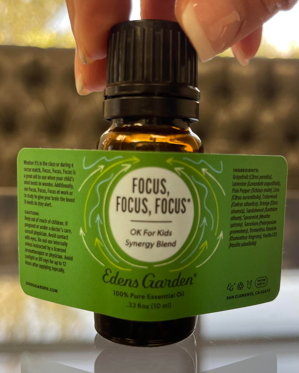 Edens Garden Focus bath or spa self-care idea