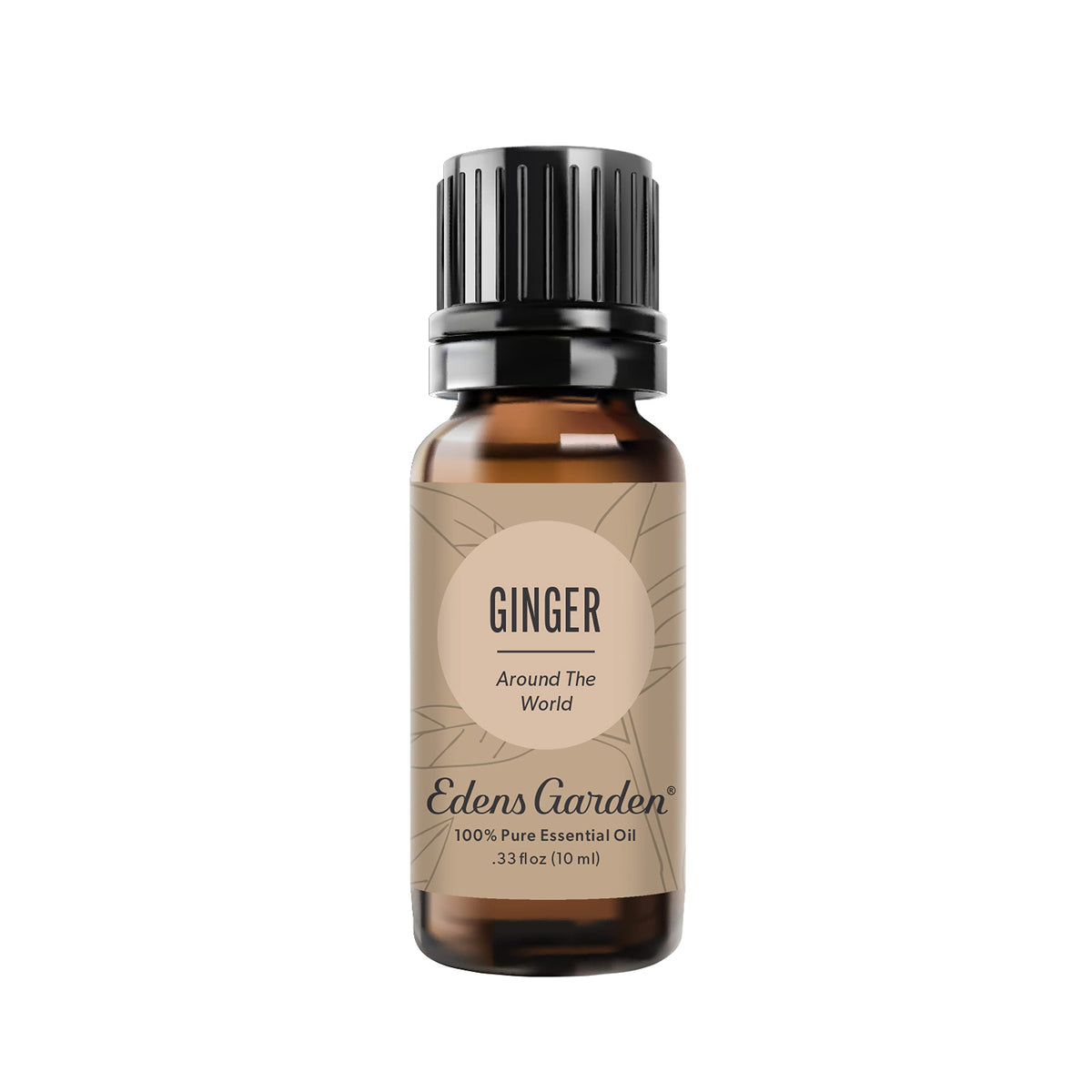 Edens Garden Ginger Around The World bottle for pure essential oil diffusion.