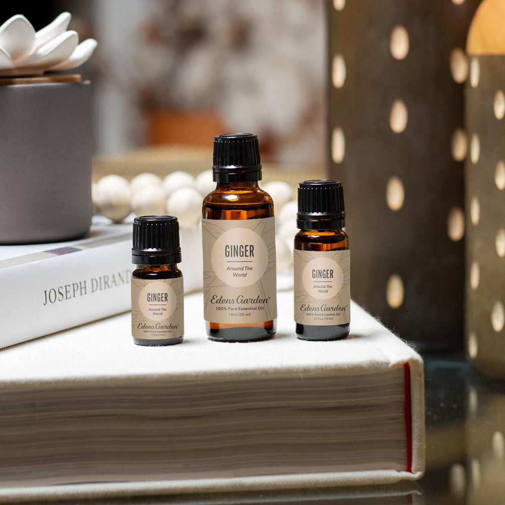 Edens Garden Ginger Around The World diffuser image for uplifting aromas.
