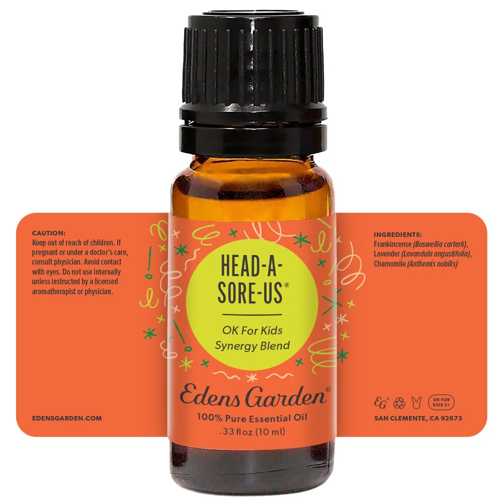 Edens Garden Head-A-Sore-Us licensed aromatherapists support customer confidence.