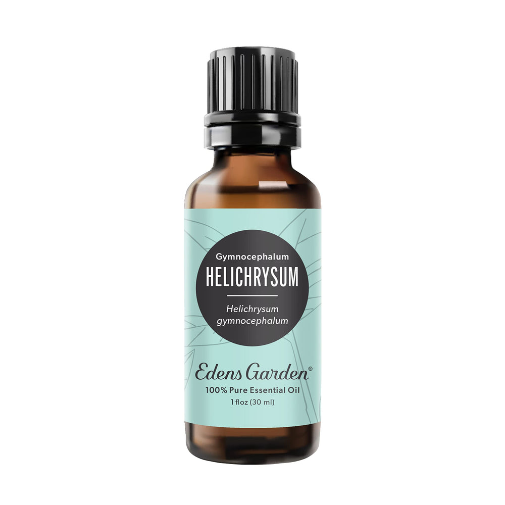 Edens Garden Helichrysum Gymnocephalum bottle for diffusion and gentle skin care.