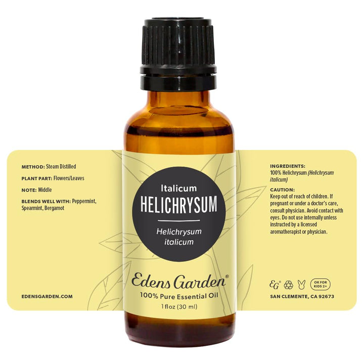 Edens Garden Helichrysum Italicum 30 ml bottle for everyday use