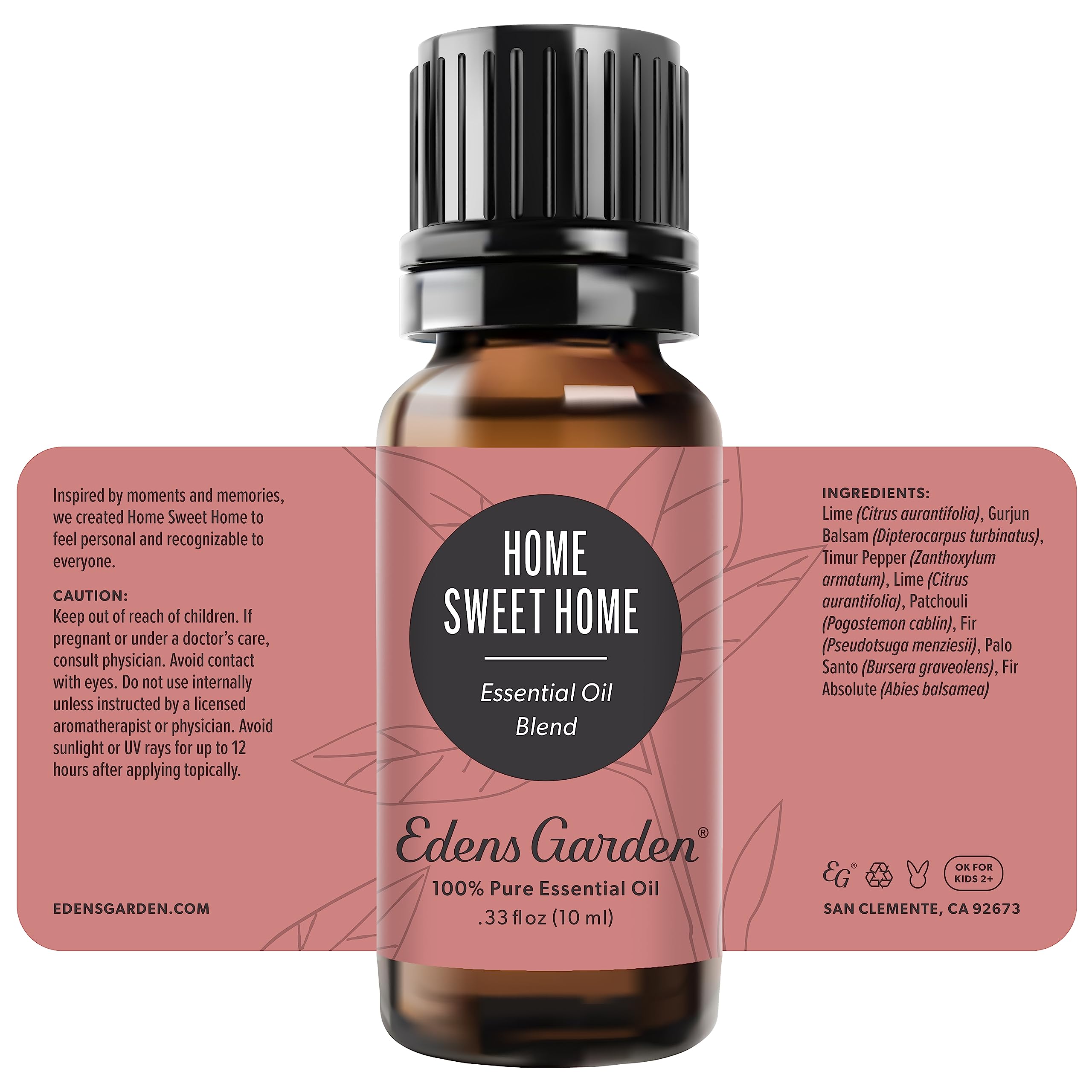 Edens Garden Home Sweet Home fabric spray prep hints at simple laundry refresh