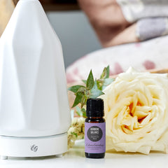 Edens Garden Hormone Balance diffuser-in-use, inviting a calm, balanced atmosphere