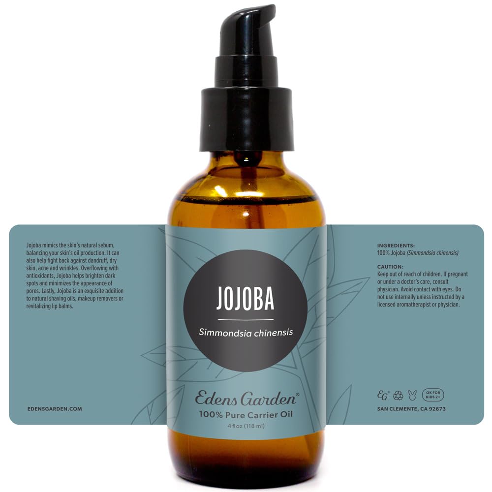 Edens Garden Jojoba Oil supports nail and cuticle care.