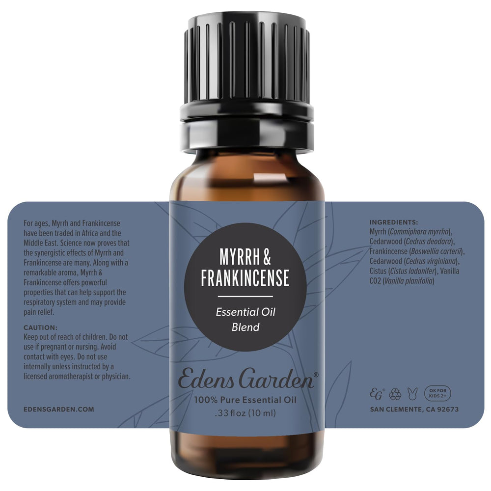 Boxed-set image featuring Edens Garden essential oil collection