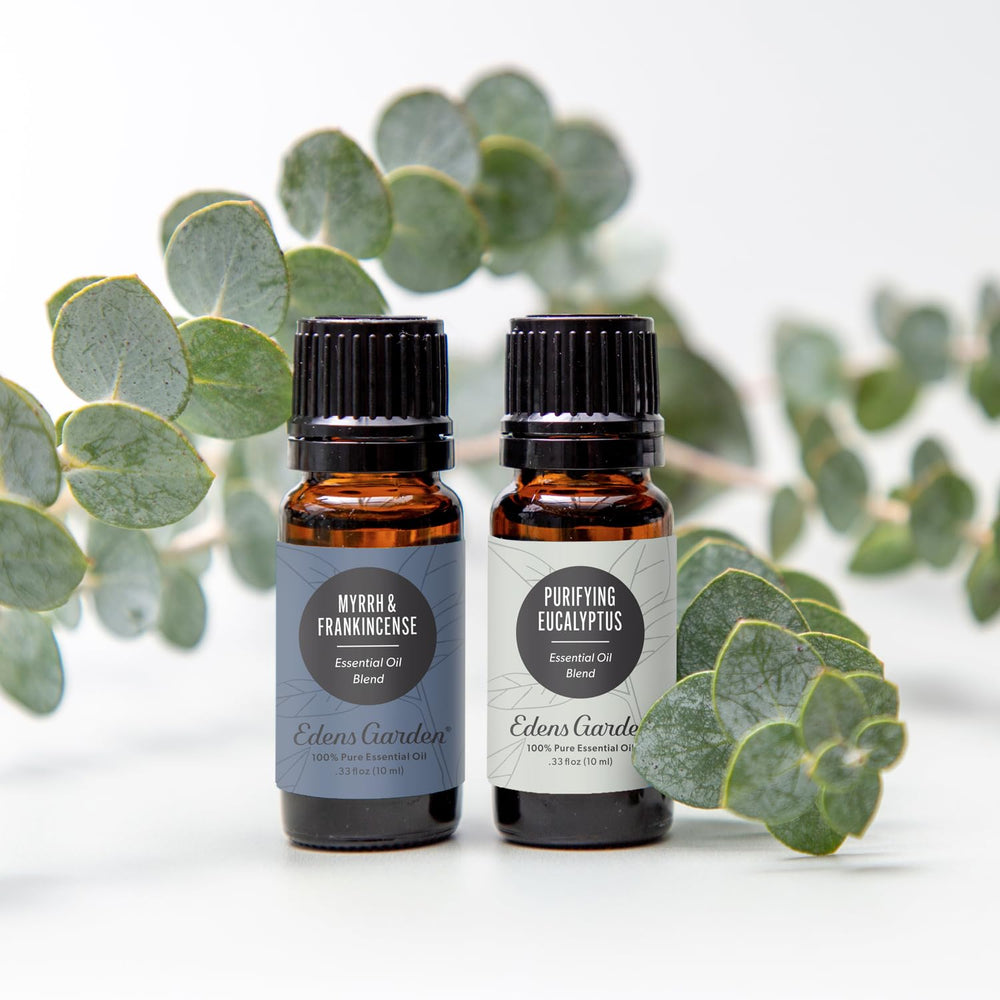 Edens Garden Myrrh & Frankincense diffuser session promotes relaxation and balance