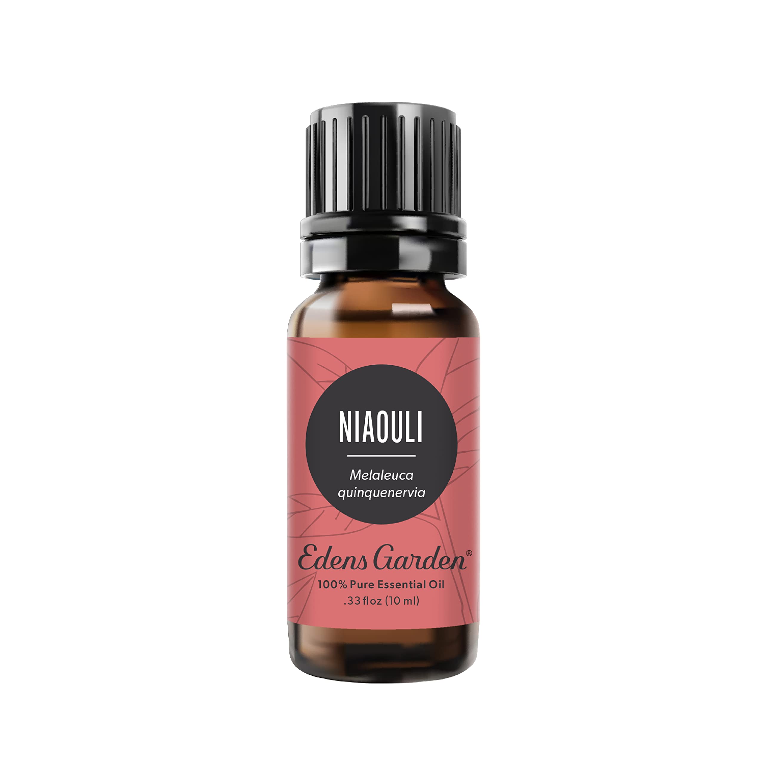 Edens Garden Niaouli essential oil bottle cap close-up for rich diffusion
