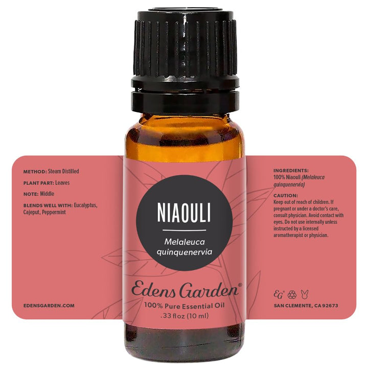 Edens Garden Niaouli GC-MS report confirms quality and consistent purity