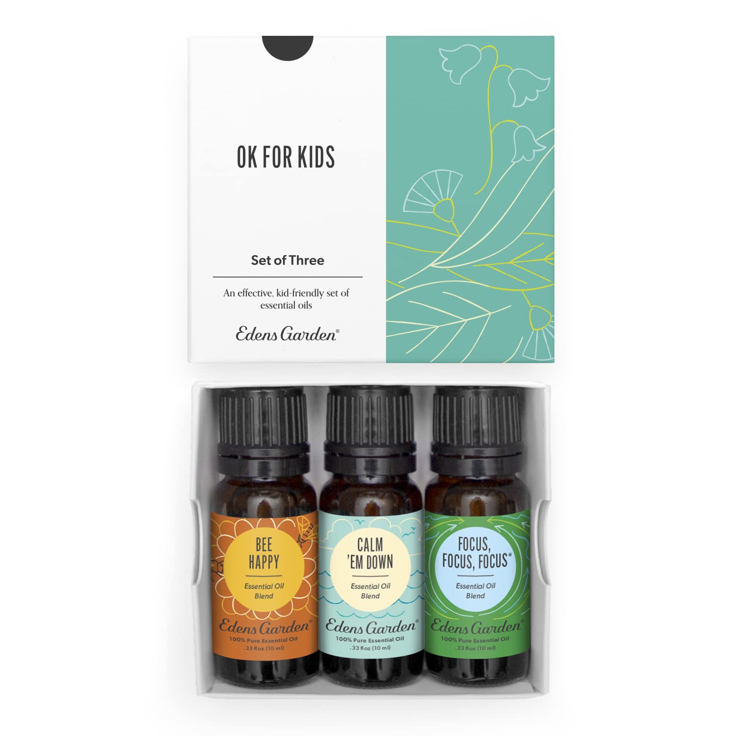 Edens Garden OK For Kids Bee Happy roll-on for a cheerful mood during playtime