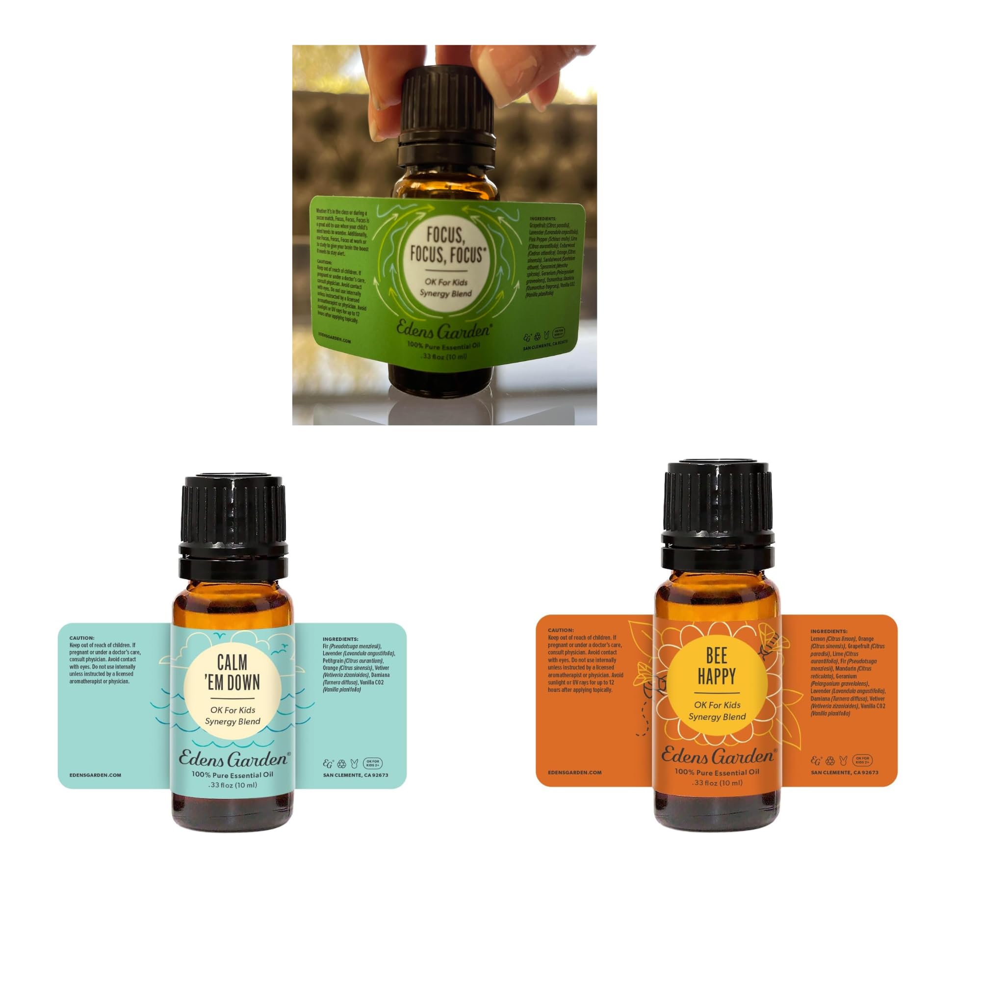 Edens Garden OK For Kids family-friendly aromatherapy for everyday use